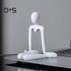 Абстрактная фигурка человека, сидящая мужская статуя, скульптура, домашний офис, гостиная, украшение для рабочего стола, украшение на Рождество, подарок на день рождения