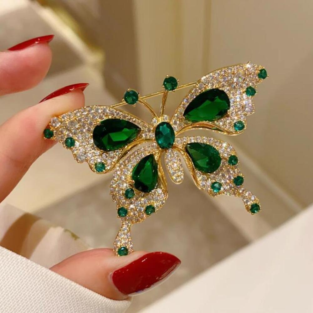 Alloy Insect Corsage Fabric Handmade Cloth Art Lapel Pins New Pin Brooch  Wedding Party Decor