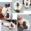 Cute Long-Tailed Monkey Key Chain Cartoon Cute Monkey Keychain Plush Toy Doll Bag Accessories Gift For Children