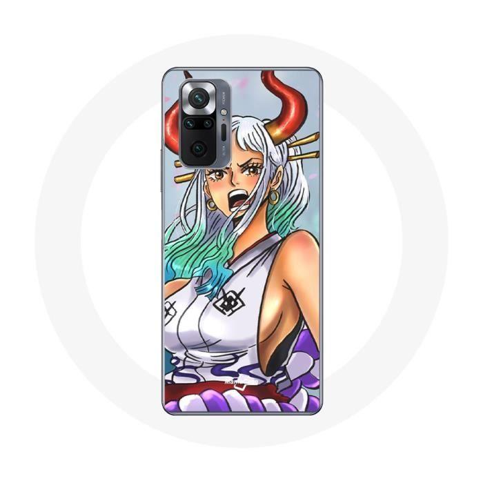 Coque pour Xiaomi Redmi Note 10 Pro - MANIACASE - One Piece Anime Manga - Silicone Souple - Noir - Mixte