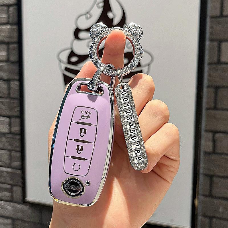 Специальный чехол для ключей Nissan Teana2023Новый высококачественный защитный чехол для пряжки сумки