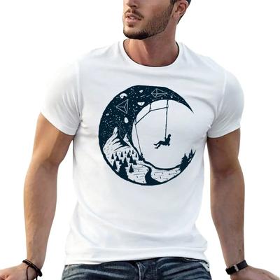 Новая футболка Ciel du grimpeur Скалолазание винтажная футболка графика футболка больших размеров топы толстовки мужская футболка