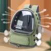 Pet Cat Backpack Pet Backpack Portable Outdoor Cat Travel Shoulder Bag Bag Cat Backpack Large Capacity Breathable Pet Suppli