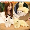 30cm Cute Real Life Plush Cats Doll Stuffed Lying Cat Plush Toys For Children Doll Kids Birthday Gift Home Decoration
