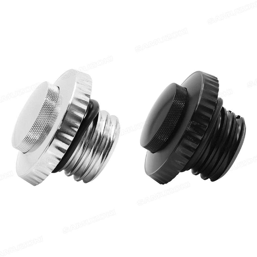 Motorcycle Black Pop Up Fuel Tank Cap Right Hand Thread Reservoir Gas Cap For Harley Dyna Softail Fatboy Touring Sportster XL883
