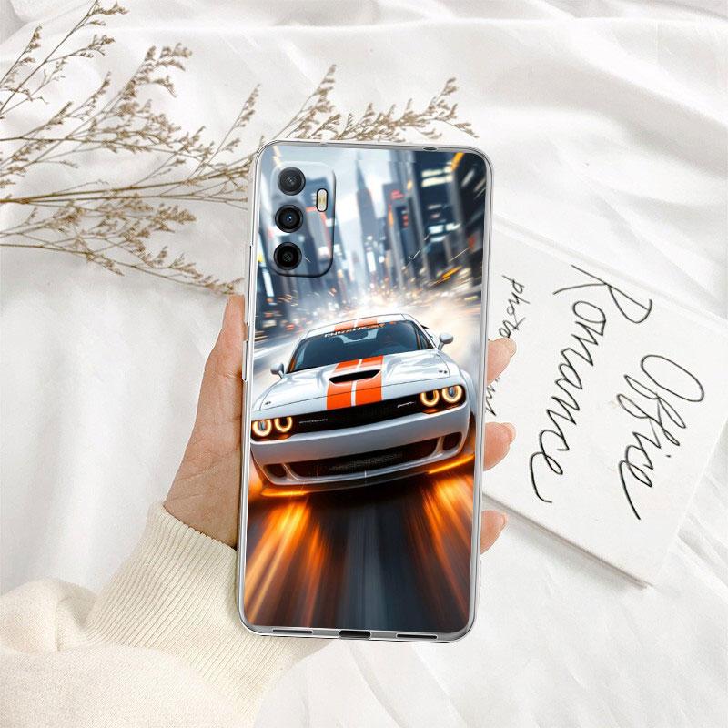 IK67 Прозрачный чехол для смартфона Supercar для Motorola Moto G7 G8 G9 G84 G85 G73 G24 G15 Z2 Play Power Plus
