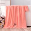 Soft Coral Fleece Twelve Constellations Bath Towel Set - Absorbent & Thick for Couples