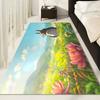 Classic T-Totoro Cartoon Cute Floor Mat Rectangle Anti-slip Home Soft Badmat Front Door Indoor Outdoor Mat Welcome Doormat