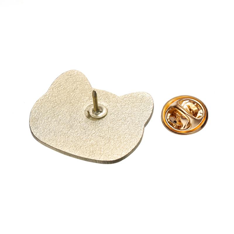 Cute Cats Enamel Pins Custom MOTHERFLUFFER Alien Cat Brooches Lapel Badges Cartoon Animal Jewelry Gift for Kids Friends