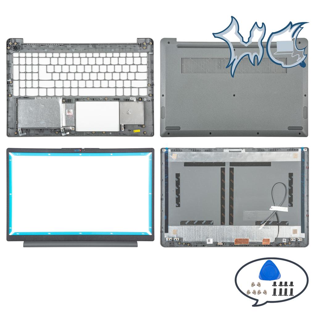 New For IdeaPad 3 15ITL6 15ADA6 15ALC6 2021 Plastic LCD Back Cover/Front Bezel/keyboard/Palmrest/Hinges/Bottom Case HS560 15.6in