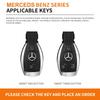 CQK1 Car Key Case Cover Bag For Mercedes Benz A B C E S Class C200 C300 E350 E260L W205 CLA CLS GLA GLC GLE GLS Keychain Accessories