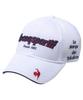 Кепка Coq Sportif Double Russell Вентиляция Дизайн с логотипом Охлаждающая Прохладная Гольф LG5SCP15M WH00 [Le Golf] Мужская (белый)