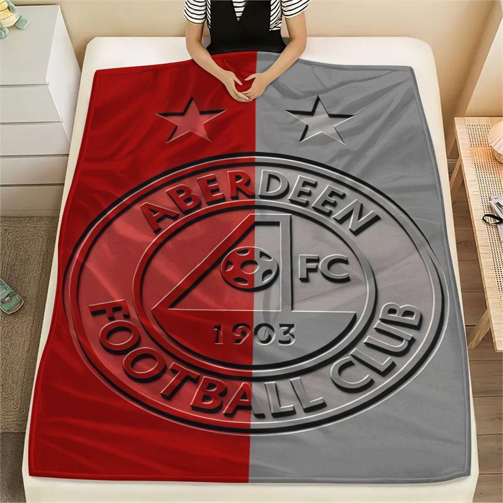 Фланелевое одеяло Aberdeen, Высокое качество, Комфортное для всех сезонов, Декор для дома, Тепло и уют