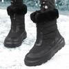 TUINANLE Снежные ботинки Плюшевые теплые ботильоны для женщин Зимняя обувь Хлопковые ботинки Женская женская зимняя обувь Ботильоны