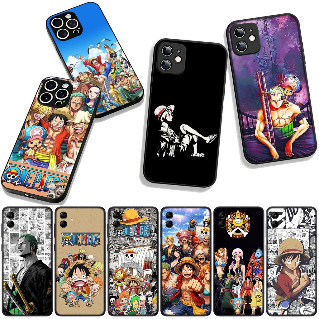 Мультяшный Чехол One Roronoa Zoro Luffy Piece для Motorola Moto G54 G05 G24 G55 G75 G85 G15 G57 G86 Power Edge 50 30 Fusion neo Pro