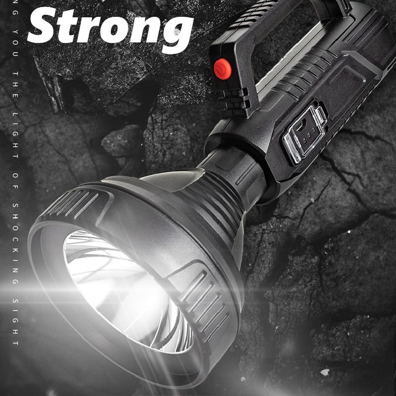 2025 Super Powerful Strong Light LED Flashlight USB Rechargeable Lantern Waterproof Lamp Ultra Bright Lantern Camping