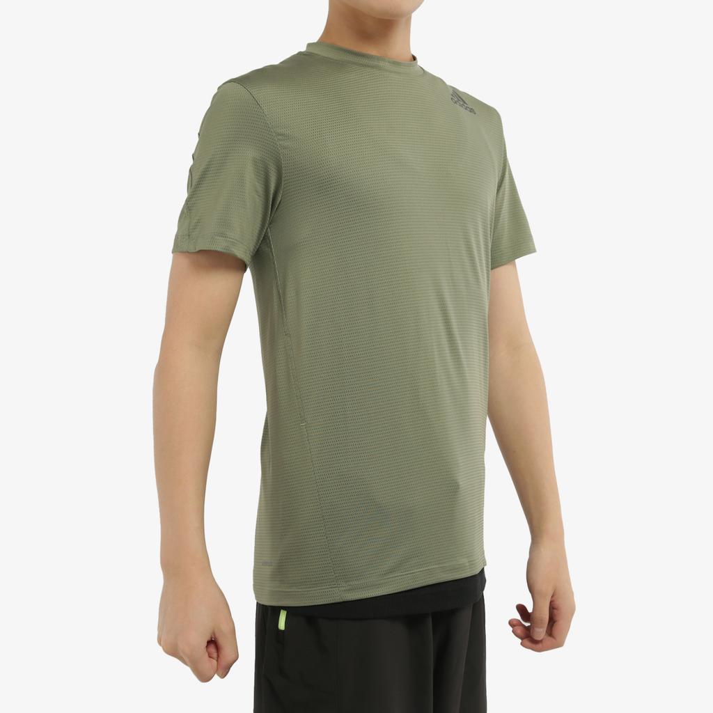adidas Kenta Rise Training Tee с коротким рукавом Мужские топы Legacy-Green GM5069