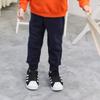 Новые повседневные спортивные штаны из чистого хлопка для мальчиков на весну и осень