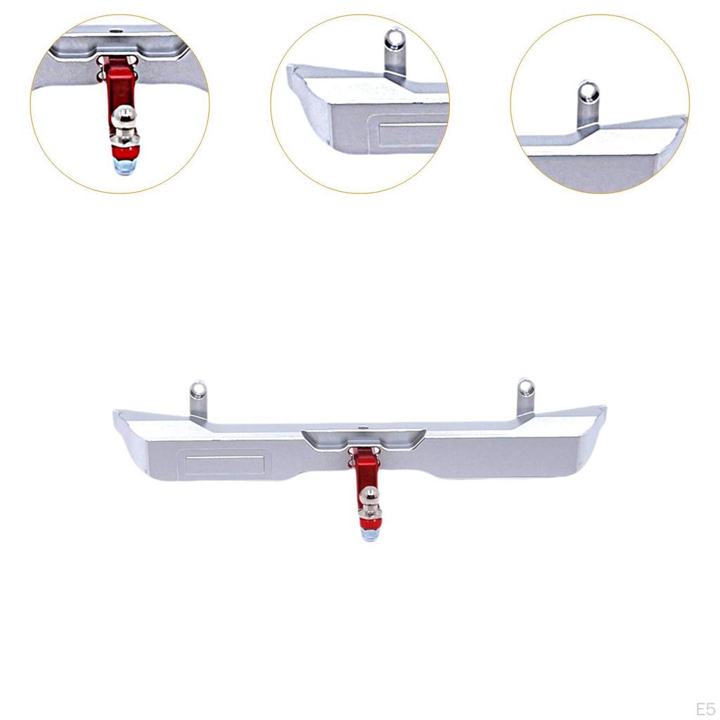 1/12 Удобные бамперы для радиоуправляемой машины со светодиодными фонарями, буксировочная проушина для H12Y H12Y+