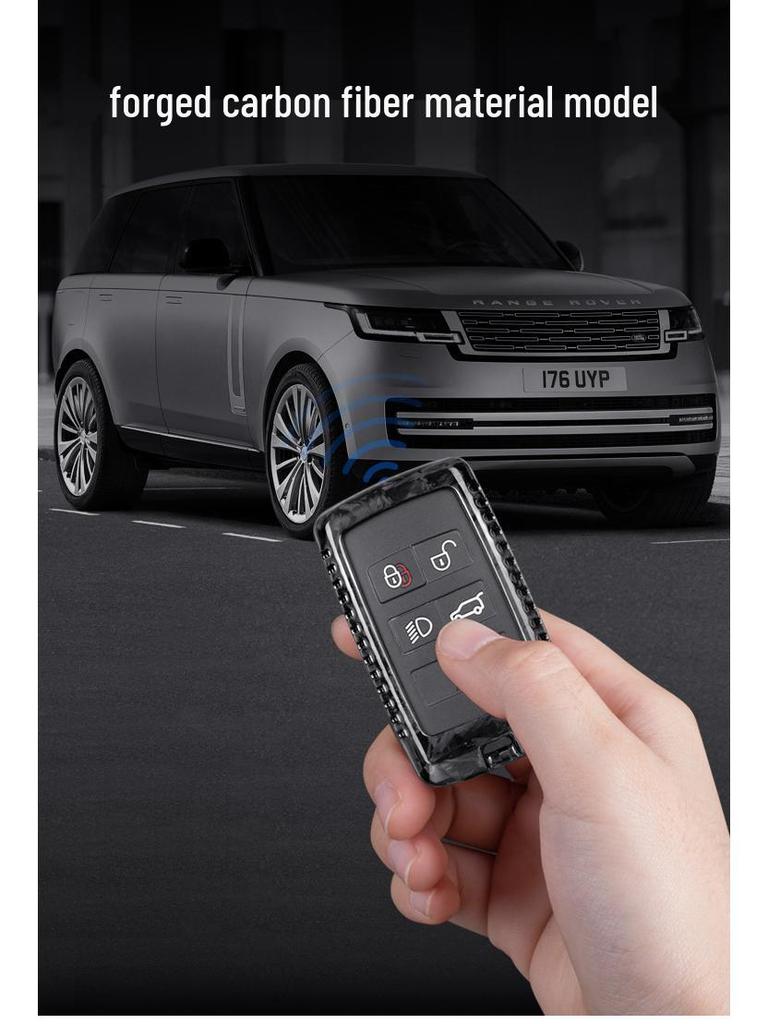 Land Rover/Jaguar Discovery Freelander 5 Carbon Fiber Key Cover by T-carbon