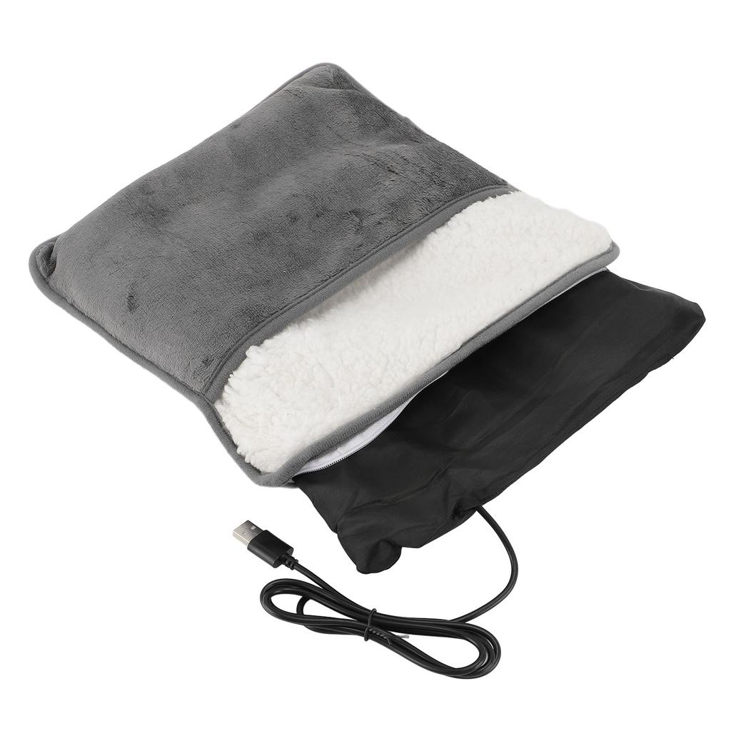Электрическая грелка для ног с постоянной температурой, USB-разъем, моющаяся, портативная грелка для ног для дома и путешествий