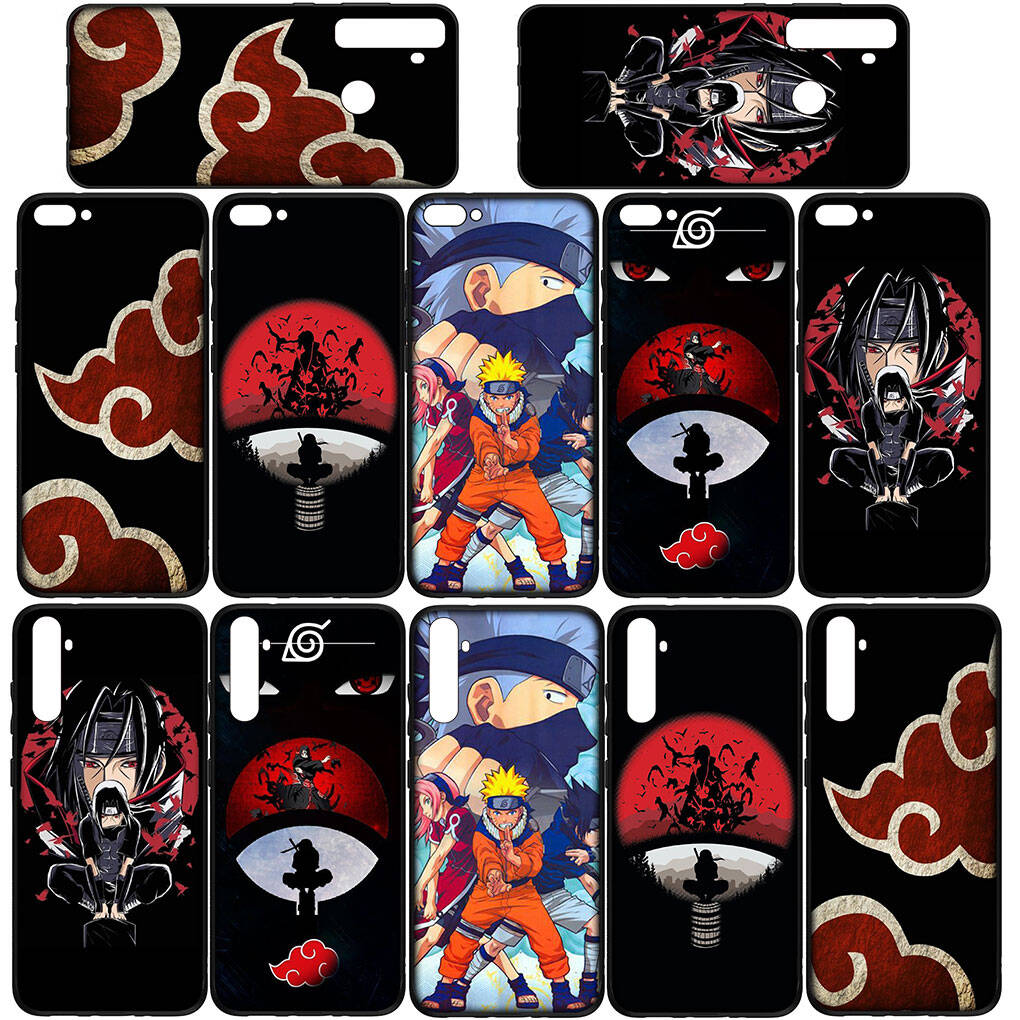 Case for Samsung Galaxy S25 S23 S24 Ultra FE Plus A05 A06 A15 A16 A36 A37 A35 A54 A55 A56 A57 A25 A26 A53 Narutos Poster Itachi Uchiha Akatsuki Cover