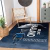 Haaland S Jersey Customize your name rug, office chair cushion, home bedroom living room gift.