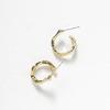 A.neujac Swept Away Hoop Earring Gold