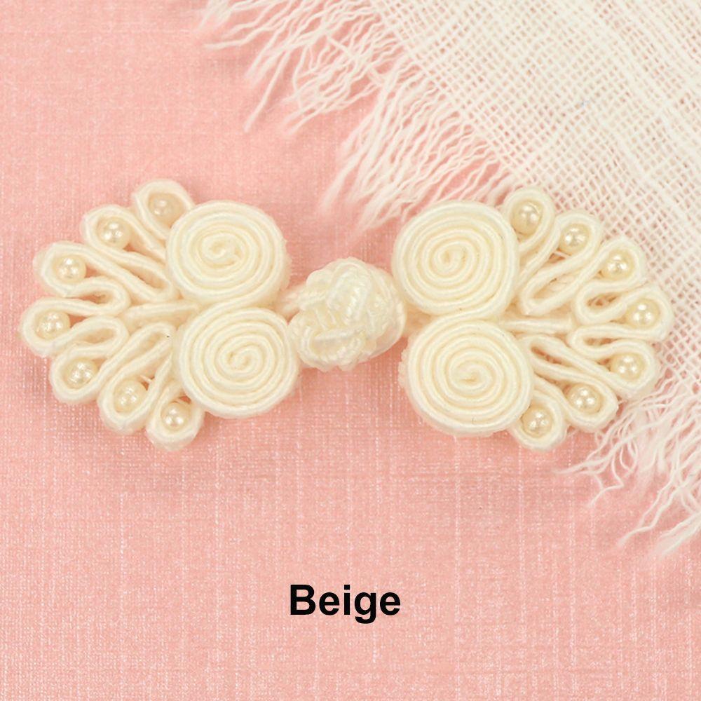 Han Buttons Button 5Pcs Fasteners Sewing Ribbon DIY Handmade Chinese Knot Frog for Tang Suit Pankou