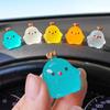 Luminous Chicks Car Decorative Ornaments Creative Cute Car Interior Toys Decorations Mini Chicken Decor Ornament Accessories
