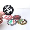SYENG1 5 Color Alfa Romeo Car Grill Emblem Badge Car Front Grille Logo For Alfa Romeo Giulietta Mito Giulia Stelvio Brera 147 156 159