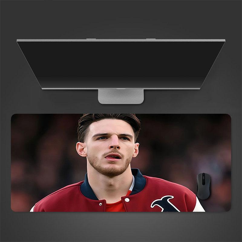 Rice Mouse Pad, Large Gaming Desk Mat, Non-slip XXL Mousepad for Laptop & Tablet, Mini PC Playmat with Stitched Edges