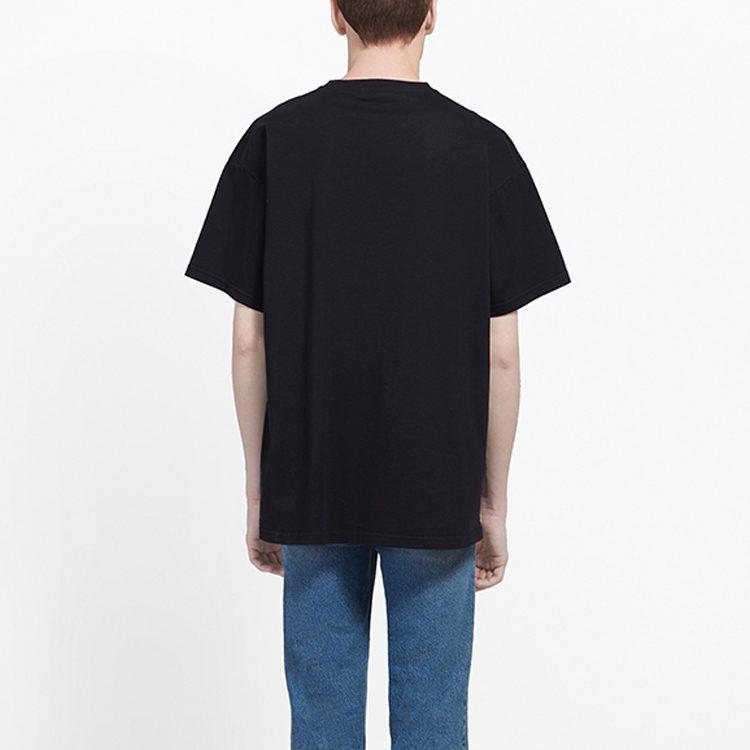 Balenciaga Футболки Мужские С Круглым Вырезом Средней Посадки 578139TEV481361