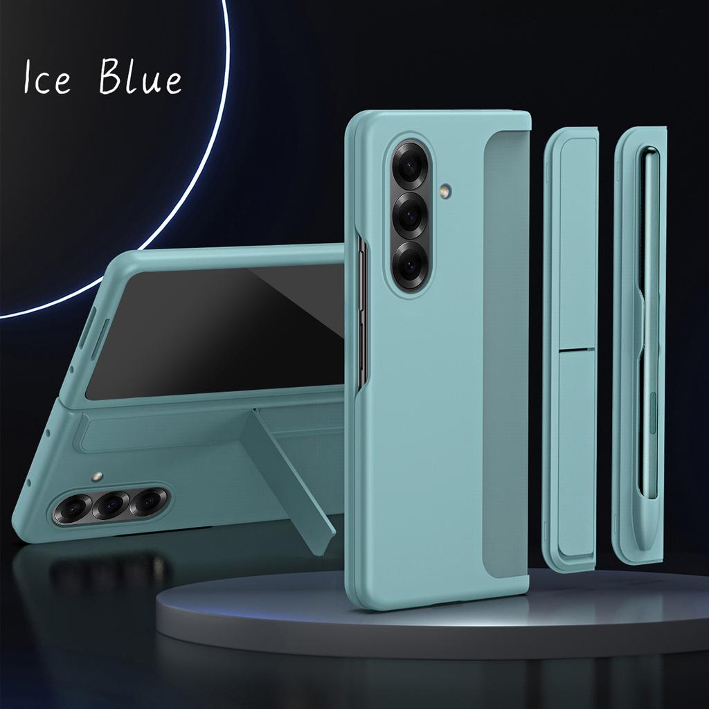 Ultrathin Shockproof Cover For Samsung Galaxy Z Fold8 ultra 7 6 5 4 3 Pen Slot Case With Glass Screen Protector Pen Holder Case