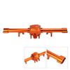 RC Rear Axle Housing Aluminium Alloy Integrated Anodized Replacement for   1Celsius6 SCX6 Cars
