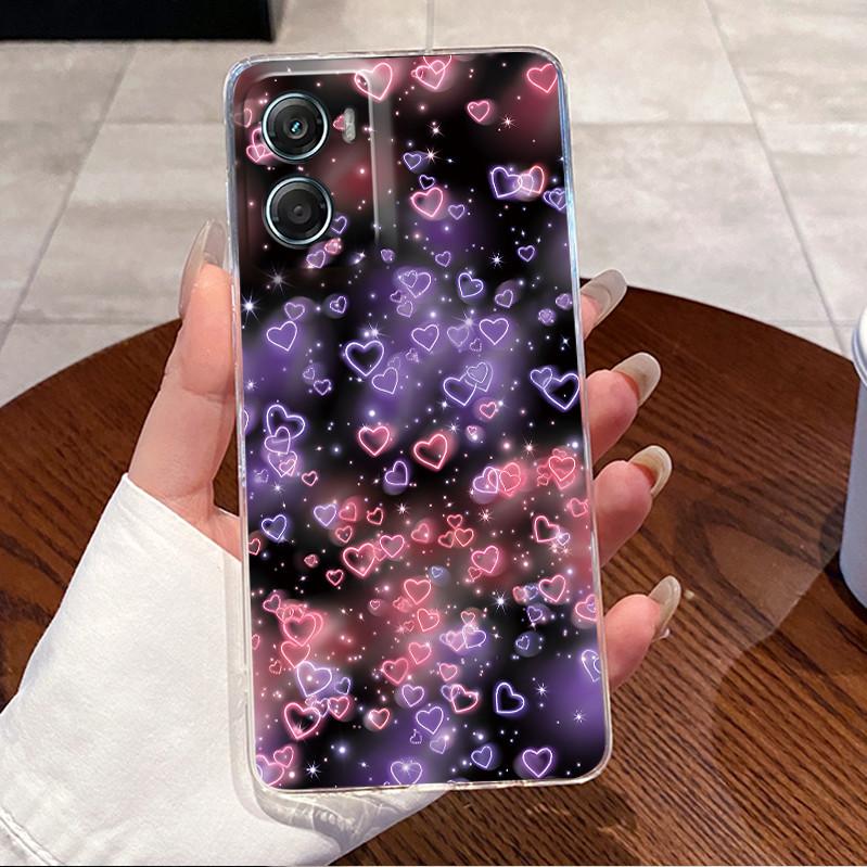 For Motorola Moto G06 4G/G06 Power Soft Silicone TPU Clear Shell Popular Painted Casing Fluffy Kitten Shockproof Cover