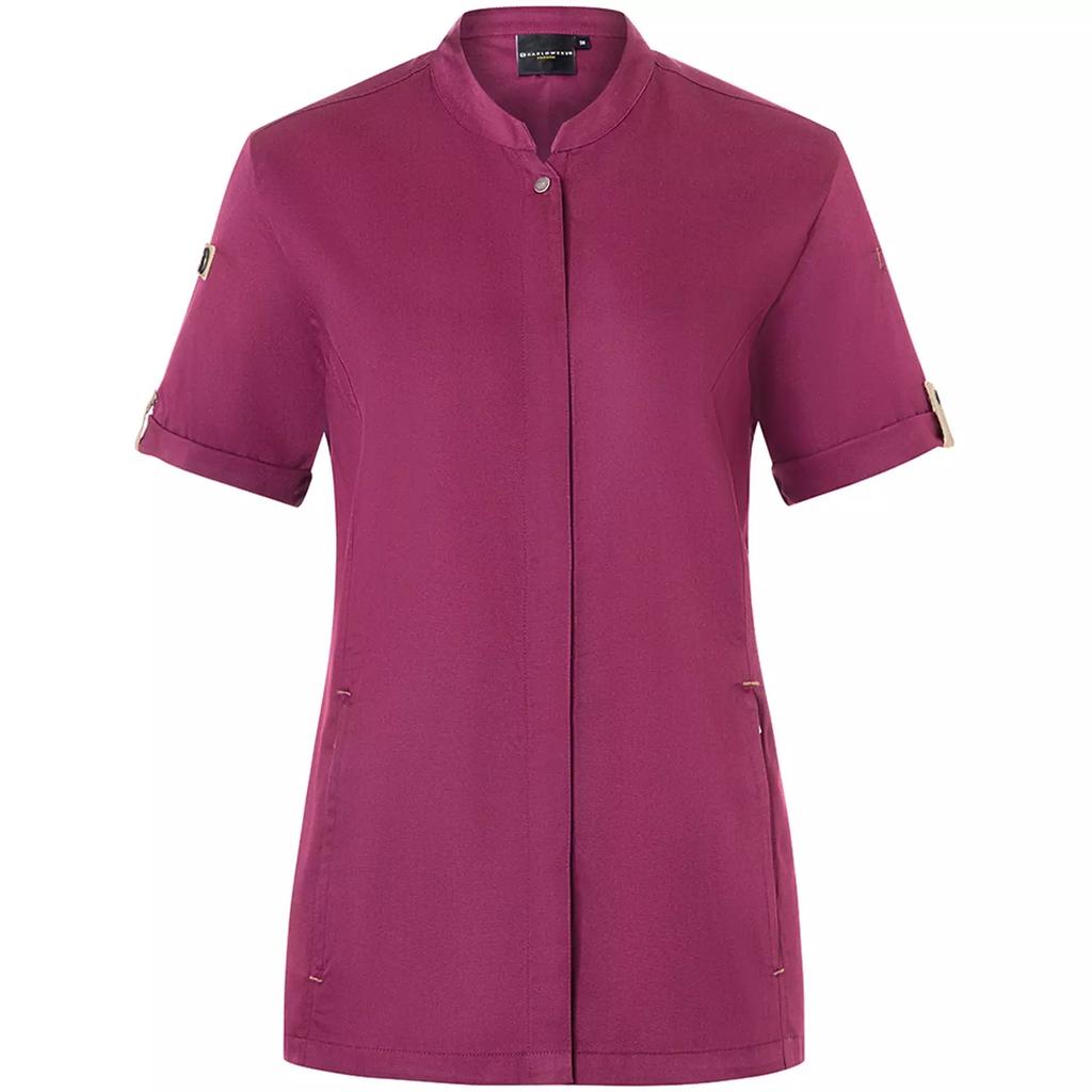 Karlowsky Womens/Ladies Green-Generation Short-Sleeved Chef Jacket