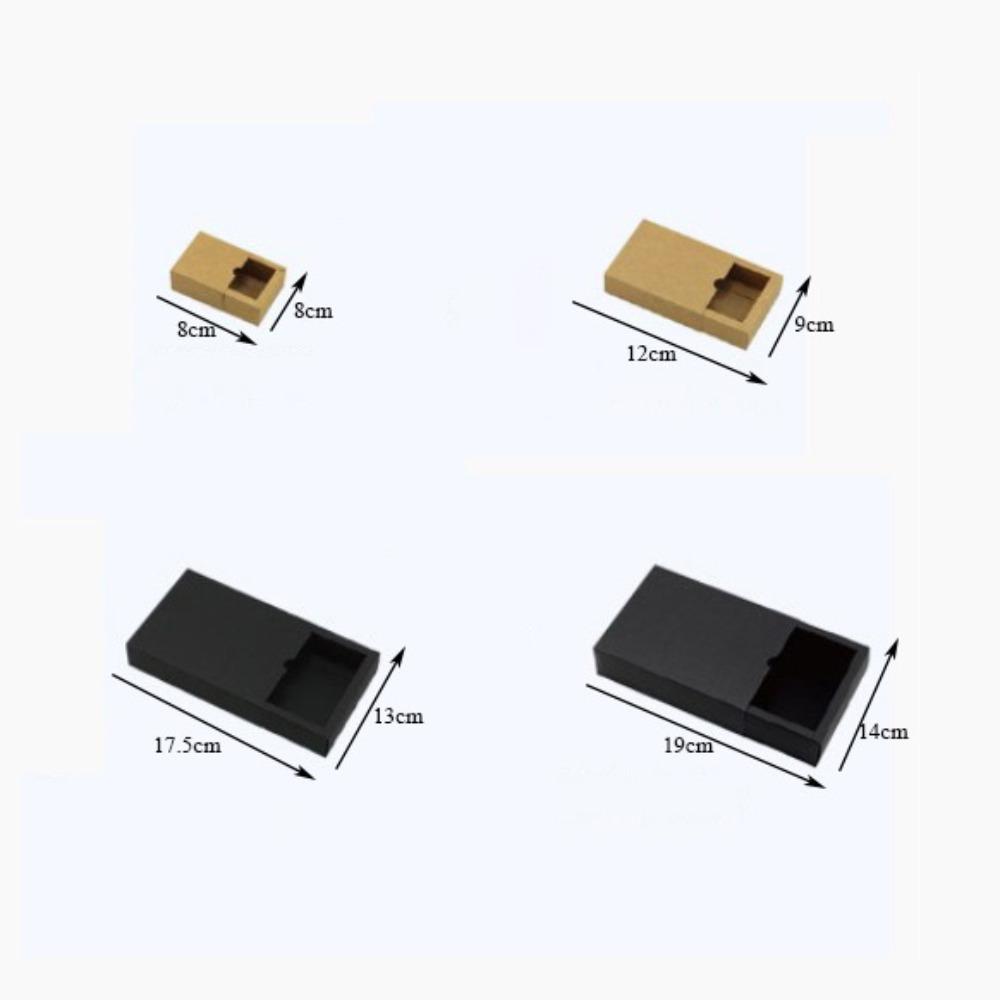 Solid Color Kraft Paper Packaging Box Paper Product Packaging Box High Quality Gift Paper Box