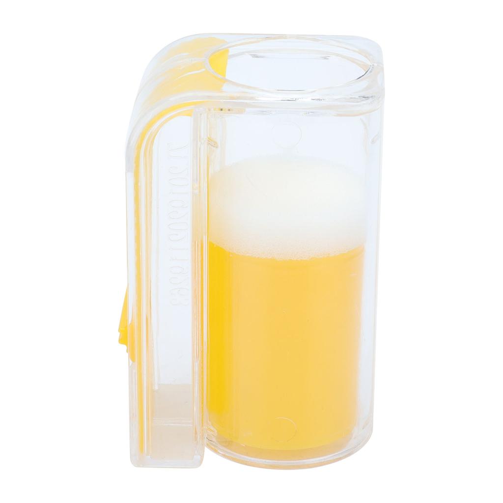 Queen Bee Catcher Plastic Healthy Nontoxic Round No Burr Lightweight One Handed Queen Marking Bottle