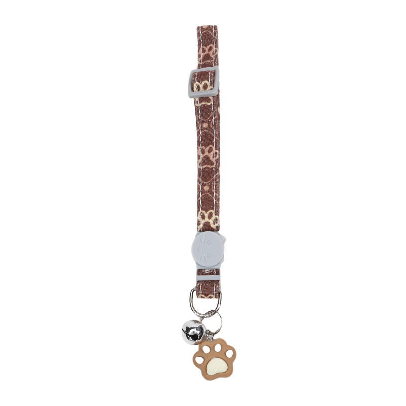 Милые и стильные кошачьи ошейники с регулируемой пряжкой и колокольчиком, ошейник для питомца, для маленьких и средних собак, высокое качество