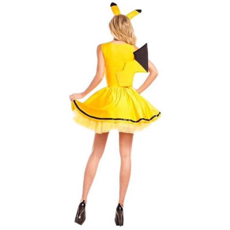 Halloween Pokémon Pikachu Pokemon Cosplay Costume Yellow Elf Show Costume