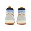 Air Jordan 1 High Zoom Comfort 2 Royal Pulse Alpha Orange Мужские кроссовки Синий Парус Светло-Серебристый DV1307-184