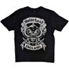 Футболка Motorhead Скрещенные Мечи Герб Англии Черная Новая Унисекс Футболка