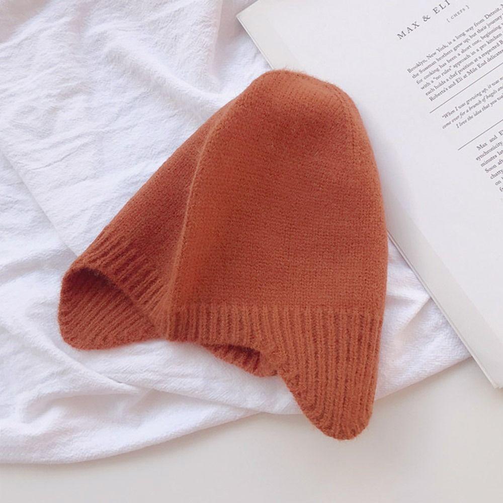 5 месяцев-3 года Защитная зимняя шапка для ушей Мягкая вязаная шапка для малышей Для детей