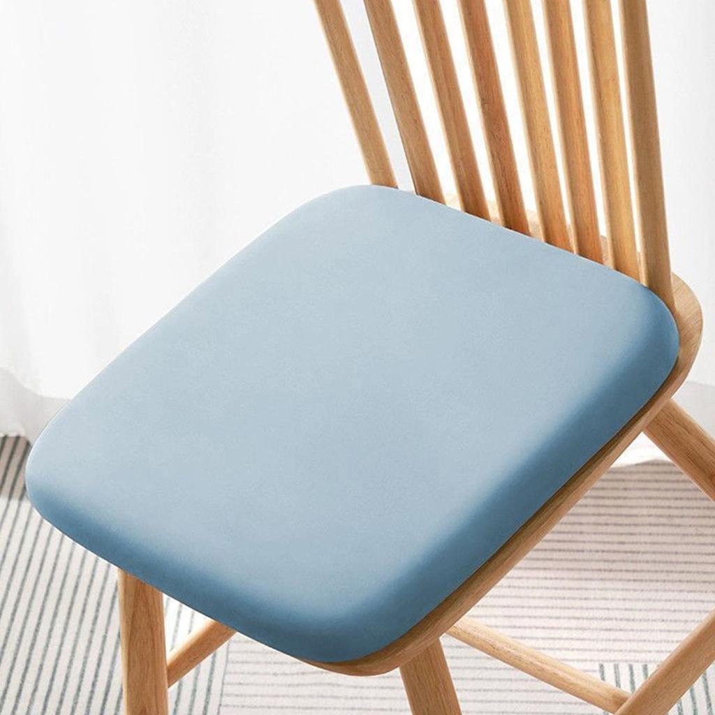 Soft Memory Foam Chair Pad Non Slip Seat Cushion for Desk Chairs and Vehicles Eases Lower Back Fatigue