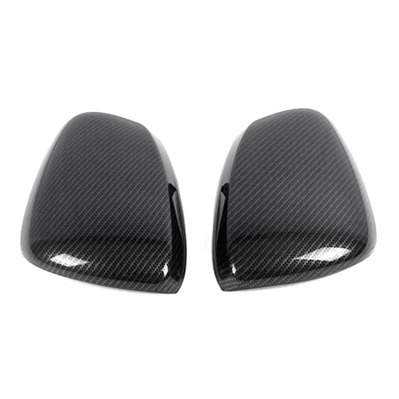 Protective Cover Decoration Door Mirror Cover For Renault Koleos 2017- Car Rearview Accessories Carbon Fiber