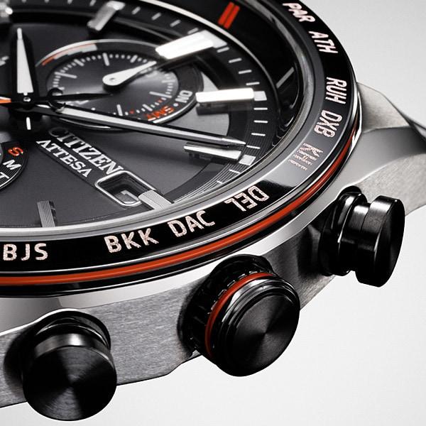 Citizen AT8189-61E ( Watch ATTESA Solar-powered Eco-Drive Radio-controlled Direct Flight ACT Line)