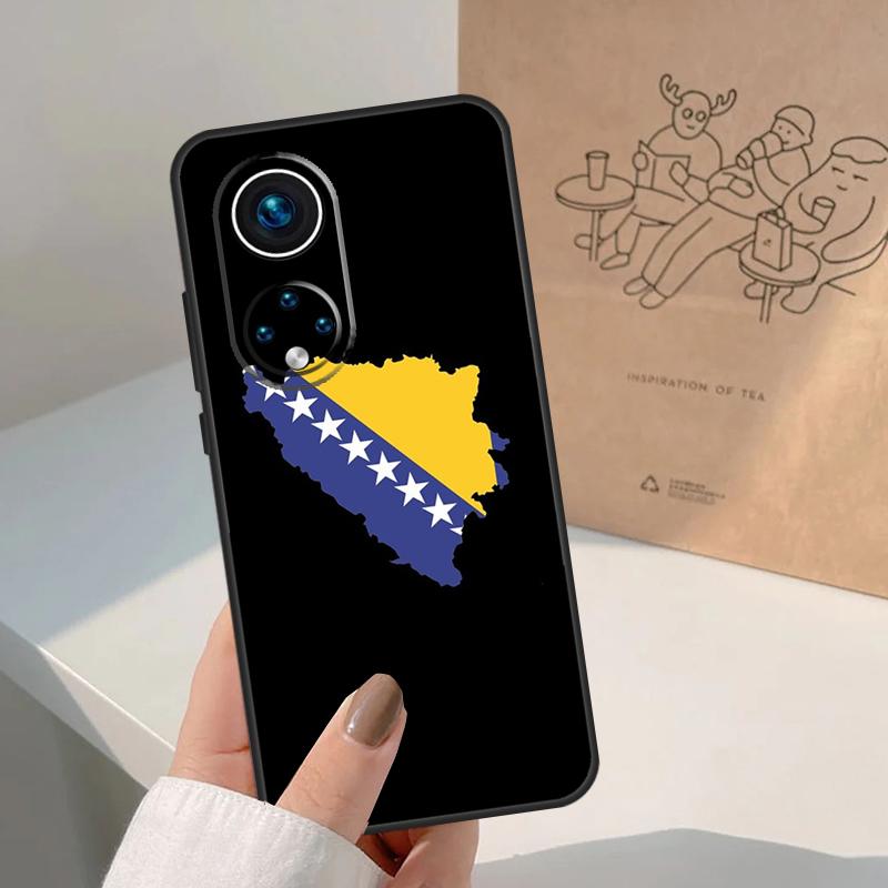 Чехол с флагом Боснии для Honor Magic 8 5 6 7 Pro Для Honor 400 200 Lite 50 70 90 X8c X8b X9a X9b X9c X9d Win