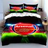 Arsenal Logo Bedding Set Bedding Duvet Cover Set Duvet Cover Pillowcases Home Decor (1 * Duvet Cover 2 * Pillowcases, without duvet insert)