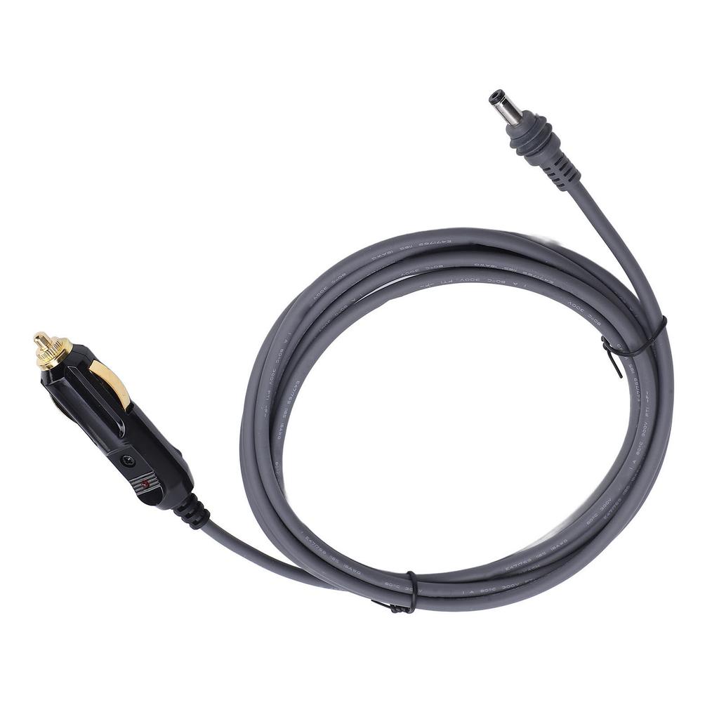 DC Car Power Cable 18AWG 10ft 12V To 24V Water Resistant Cigar Lighter Power Cord for Mini Dish Antenna RV Car Truck